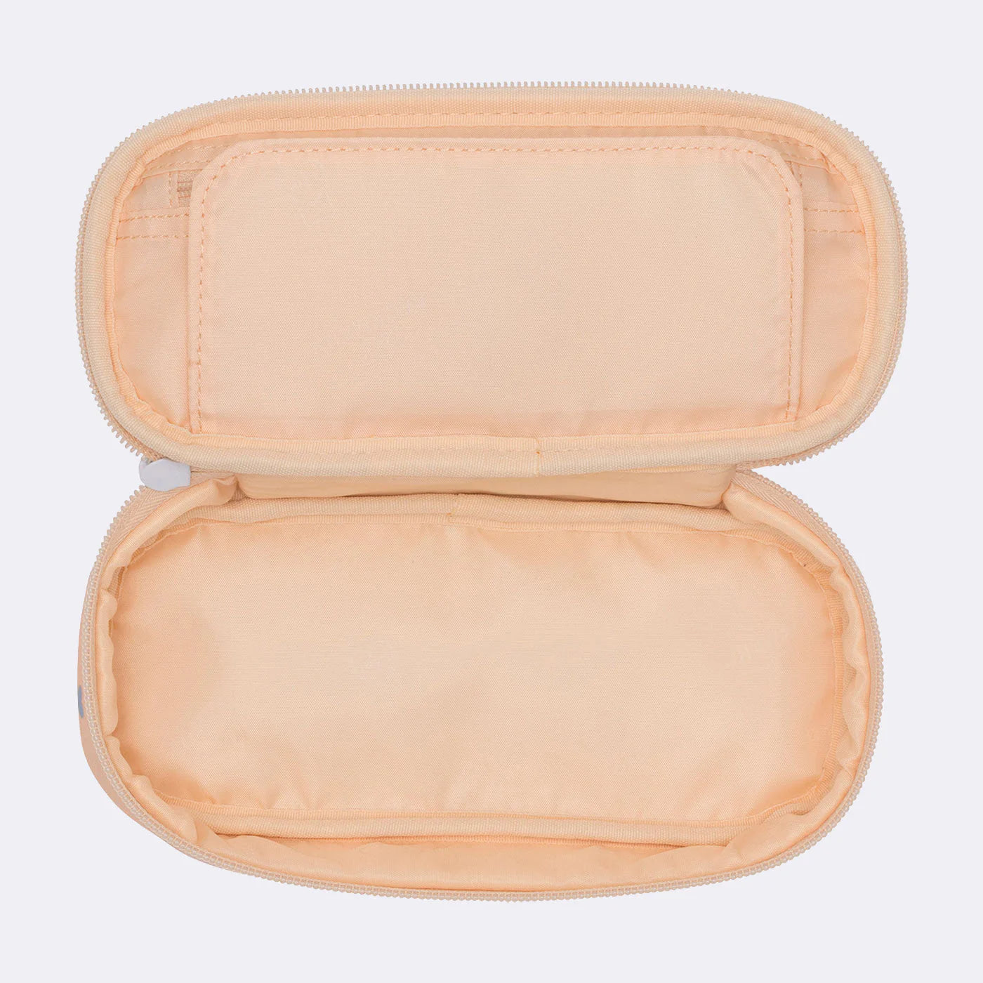 Oval pencil case, Yellow Hearts