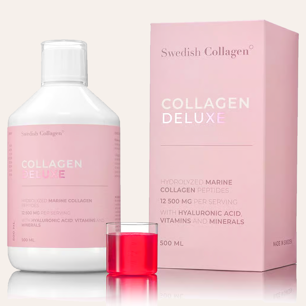 Swedish Collagen Deluxe Liquid 500ml (Berries)
