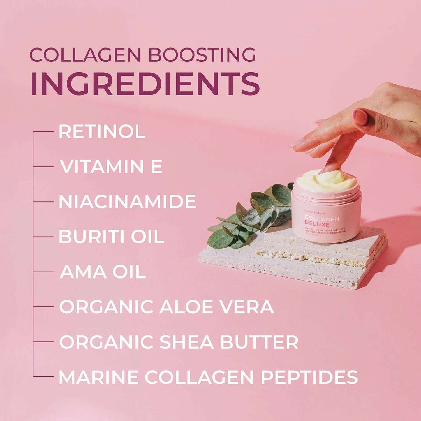 Swedish Collagen Deluxe Retinol NIGHT Cream 50ml