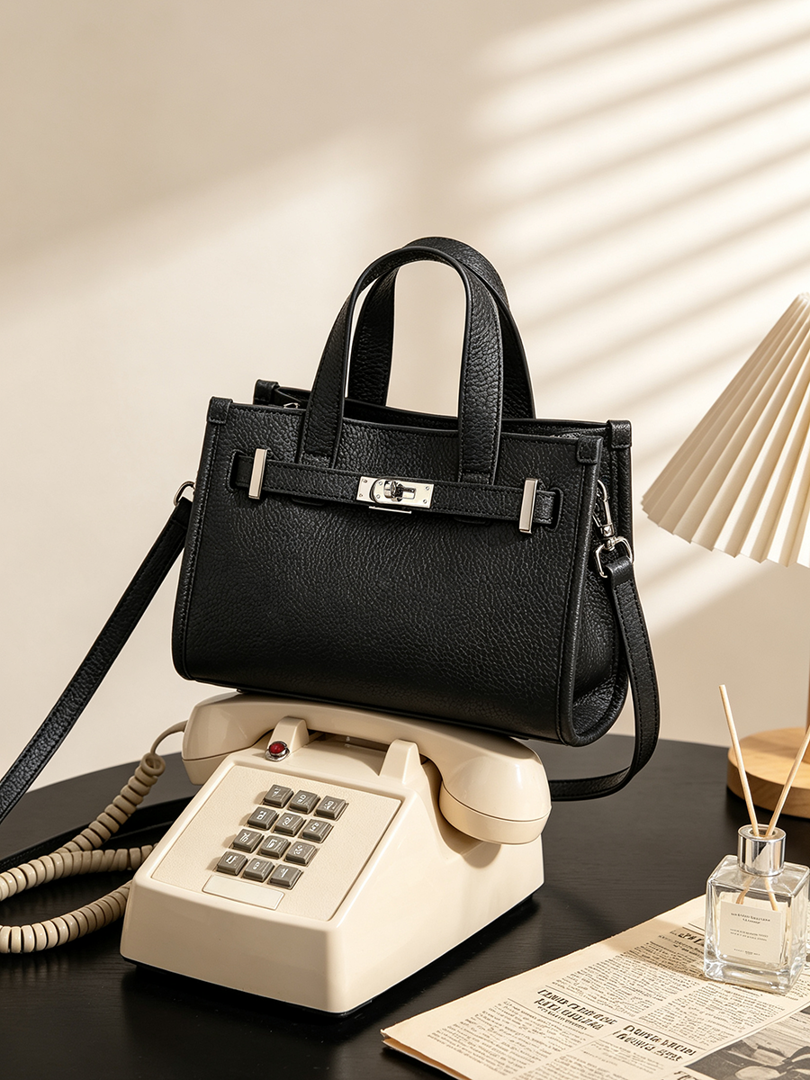 3527 Retro Kelly Bag – Full Grain Cowhide Leather