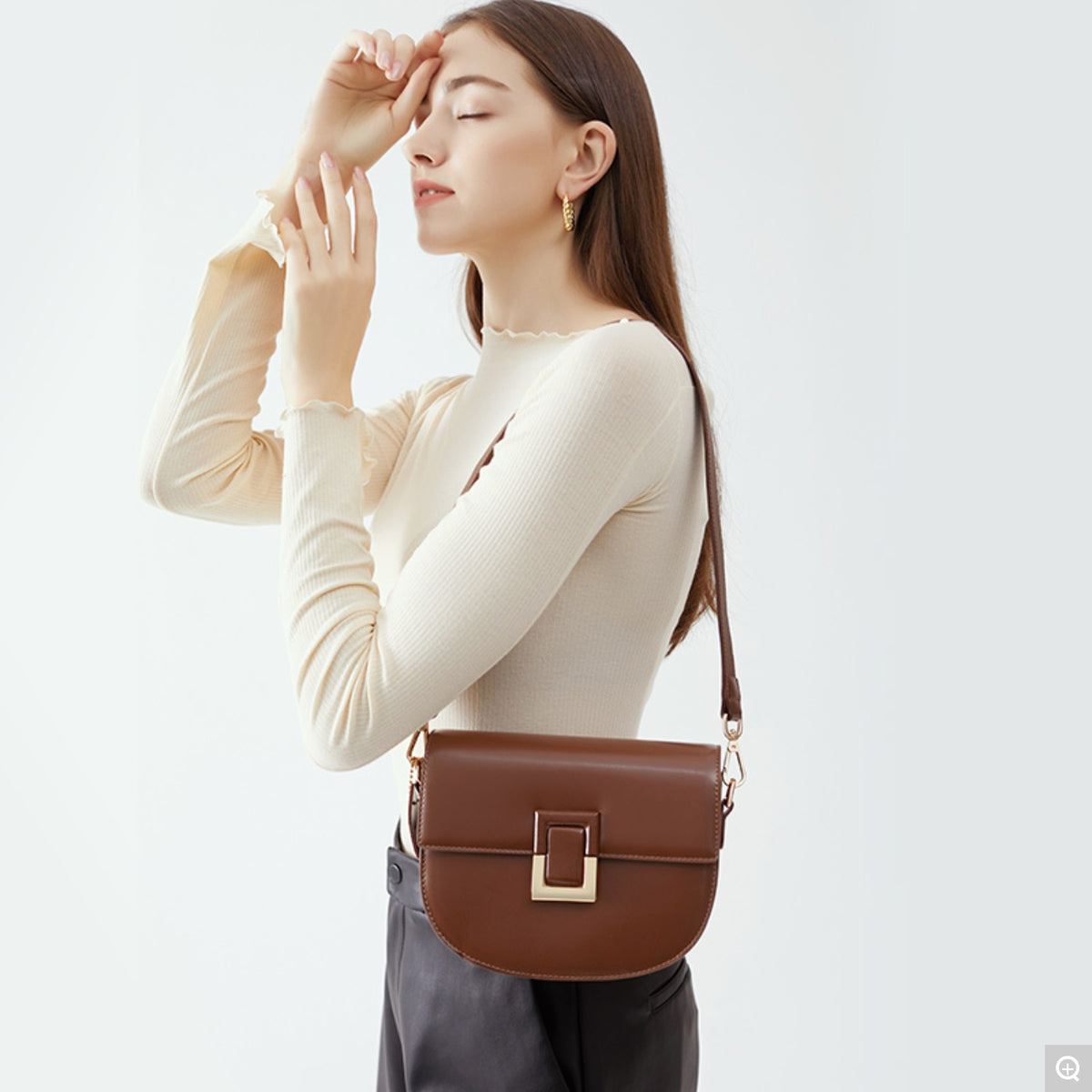 2093 Crossbody Bag – Cowhide Leather