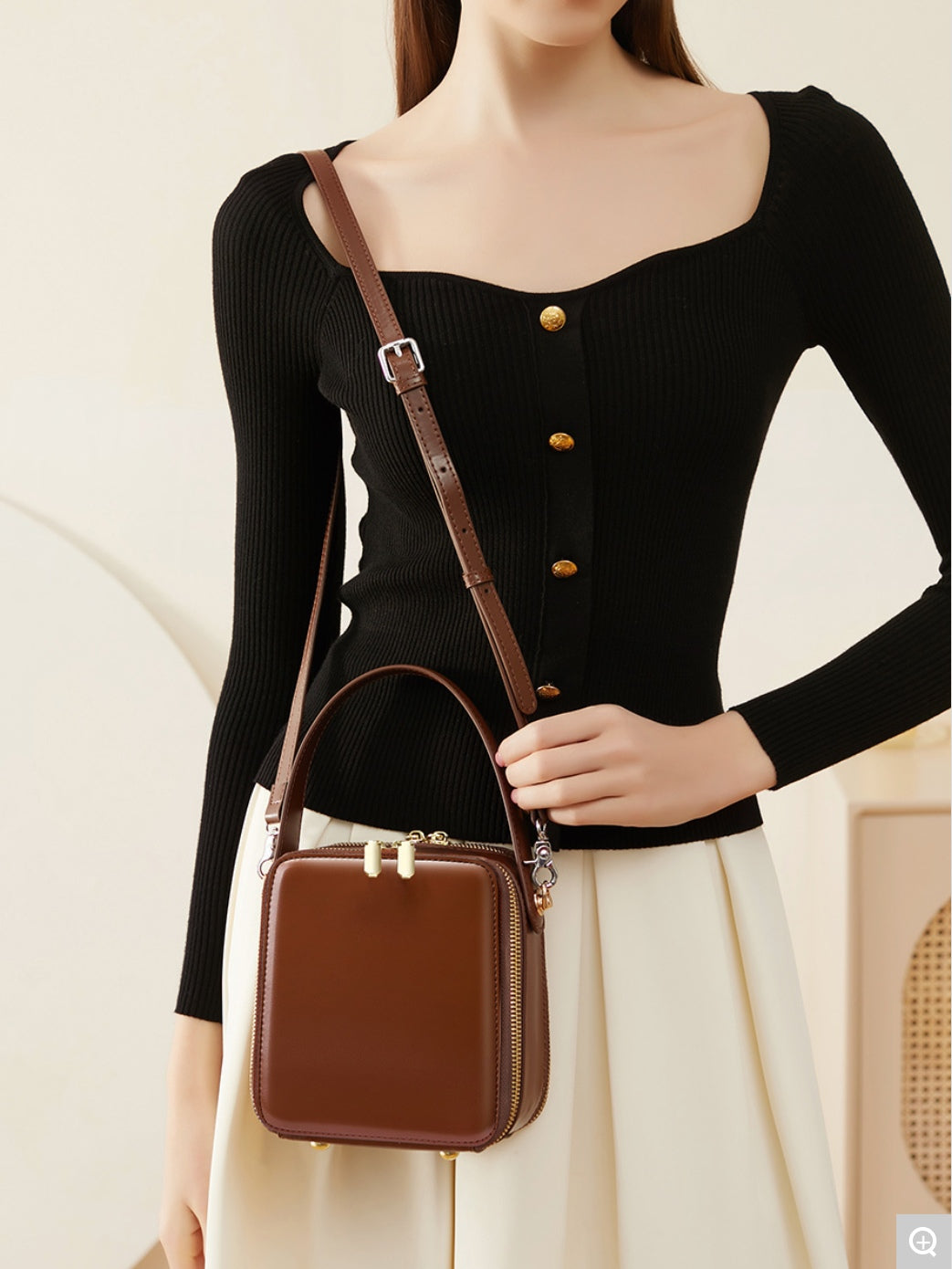2179 Crossbody Bag – Cowhide Leather