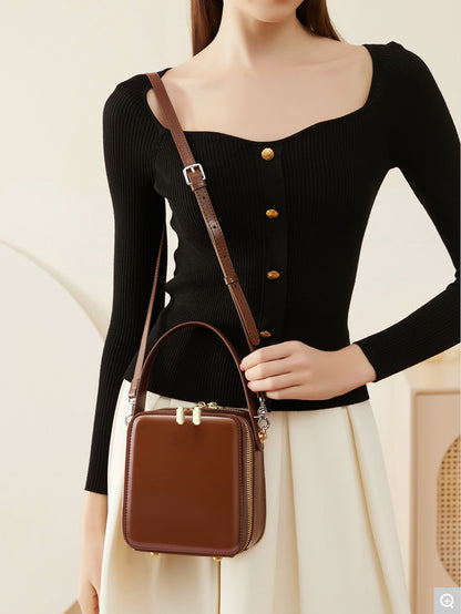 2179 Crossbody Bag – Cowhide Leather