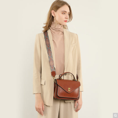 2078 Minimalist Crossbody Bag – Cowhide Leather
