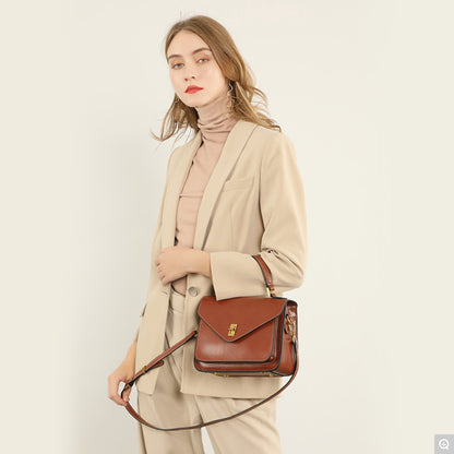 2078 Minimalist Crossbody Bag – Cowhide Leather