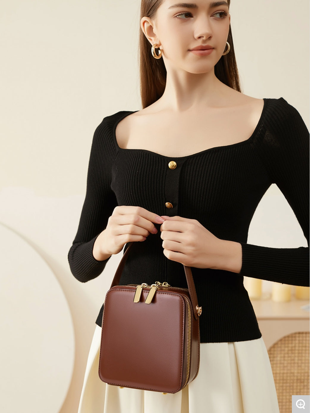 2179 Crossbody Bag – Cowhide Leather