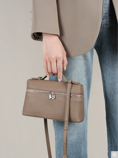 2329 Box Bag – Full Grain Cowhide Leather