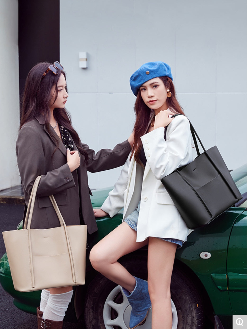 1777 Large-Capacity Tote Bag – Cowhide Leather