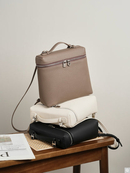 2366 Large-Capacity Backpack – Full Grain Cowhide Leather