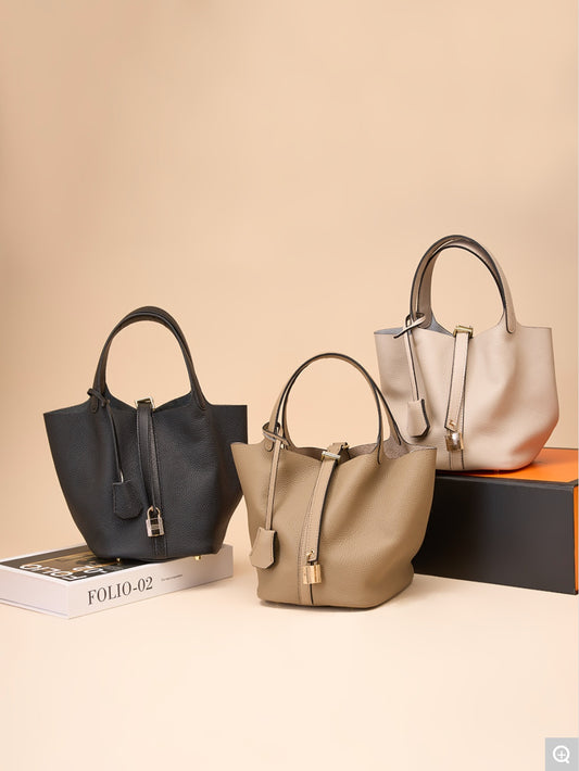 2120 Bucket Bag – Full Grain Cowhide Leather