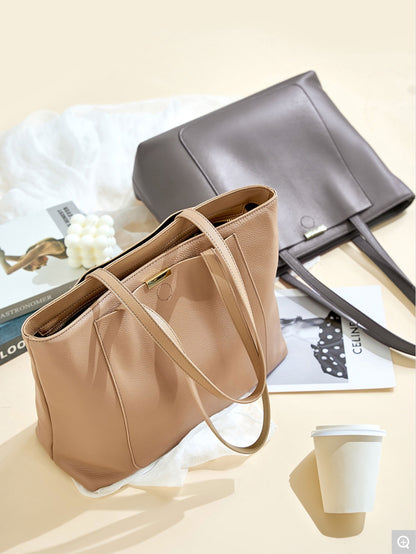 2328 Large-Capacity Tote Bag – Full Grain Cowhide Leather