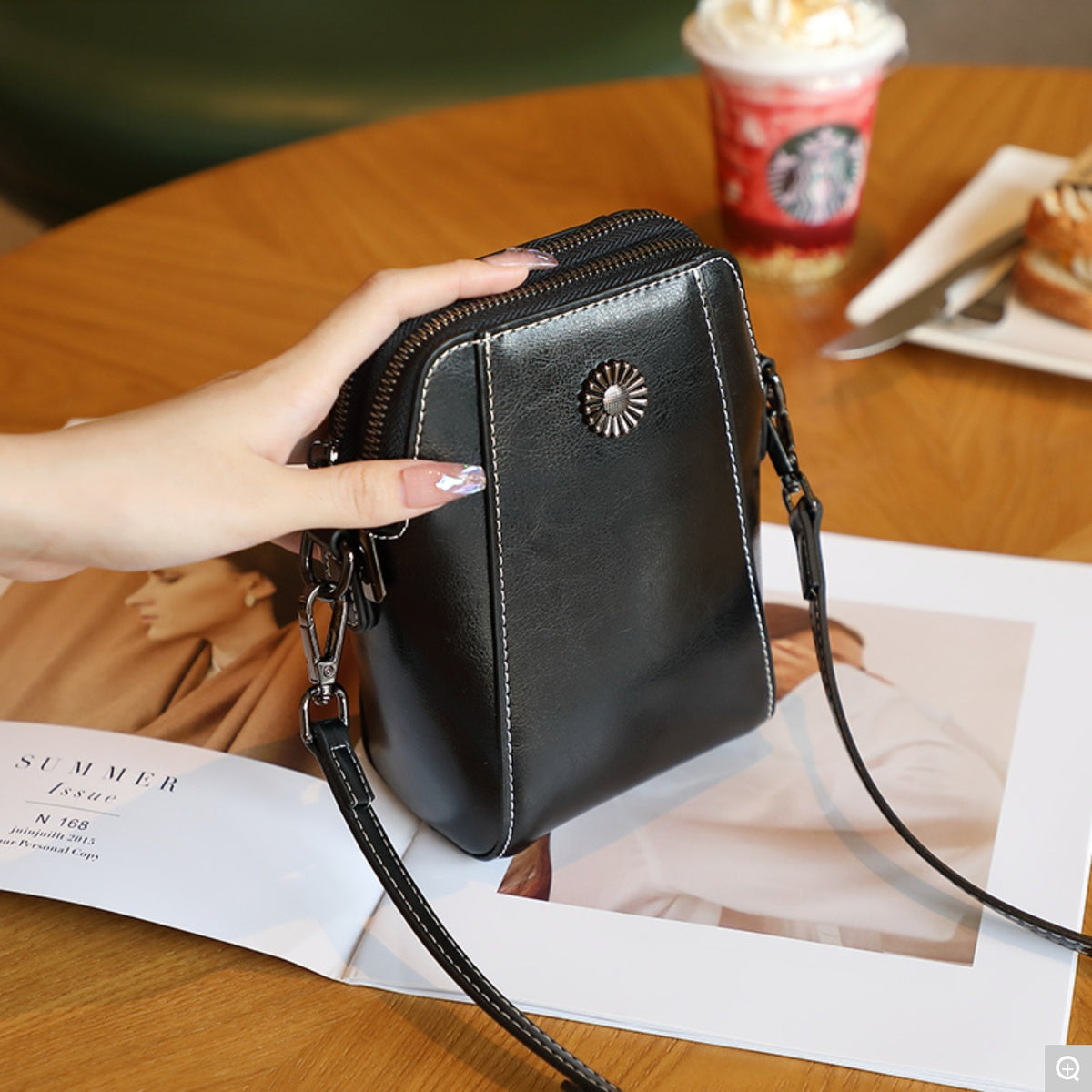 2003 Phone Bag – Cowhide Leather