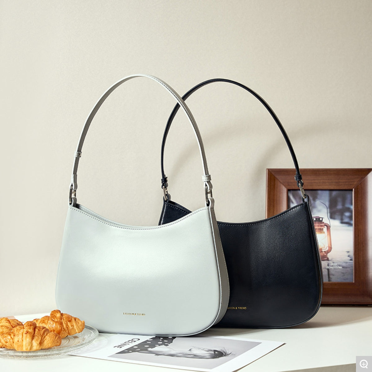 2053 Baguette Bag – Cowhide Leather