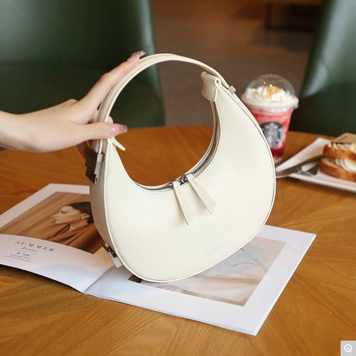 2001 Crescent Bag – Cowhide Leather