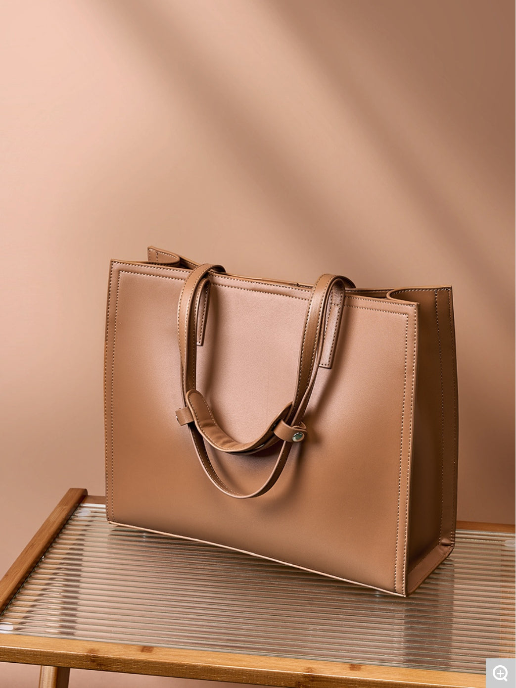 2302 Large-Capacity Tote Bag – Cowhide Leather