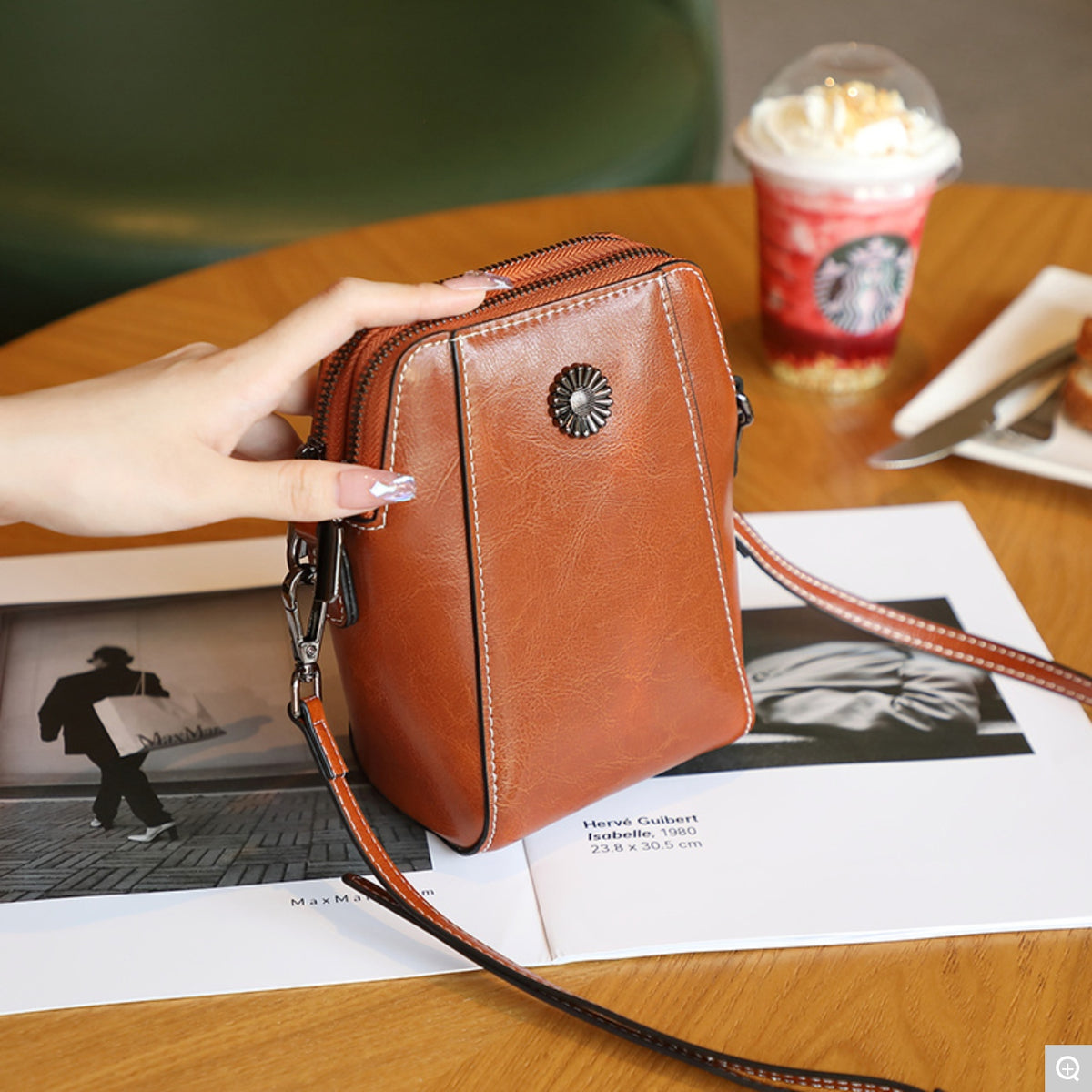 2003 Phone Bag – Cowhide Leather