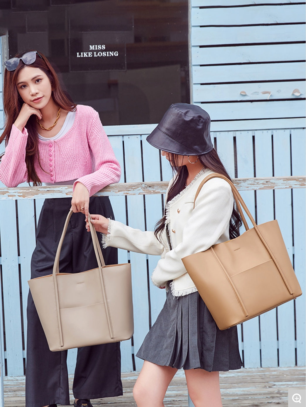 1777 Large-Capacity Tote Bag – Cowhide Leather