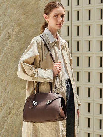 3397 Large-Capacity Tote Bag – Full Grain Cowhide Leather
