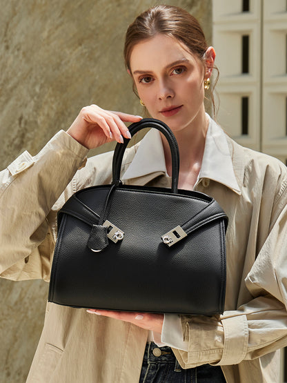 3397 Large-Capacity Tote Bag – Full Grain Cowhide Leather