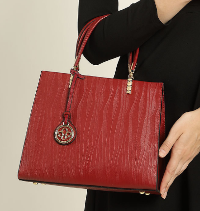 2111 Large-Capacity Handbag – Cowhide Leather