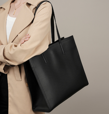 2302 Large-Capacity Tote Bag – Cowhide Leather