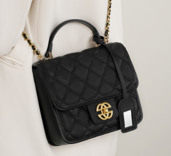 2350 Quilted Chain Bag – Full Grain Cowhide Leather
