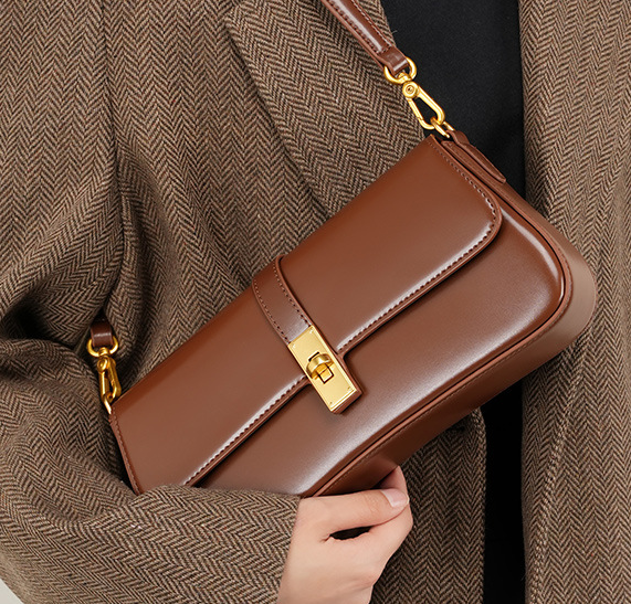 2517 Baguette Bag – Cowhide Leather