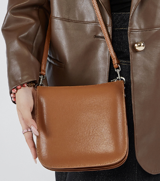 2855 Bucket Bag – Cowhide Leather