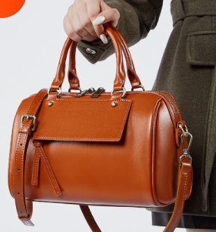 2881 Boston Bag – Full Grain Cowhide Leather