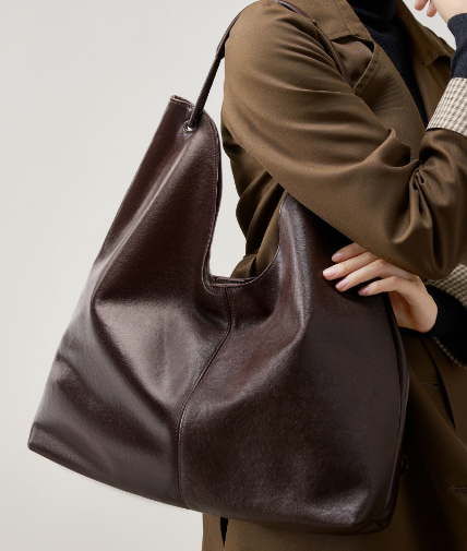 2923 Large-Capacity Tote Bag – Full Grain Cowhide Leather