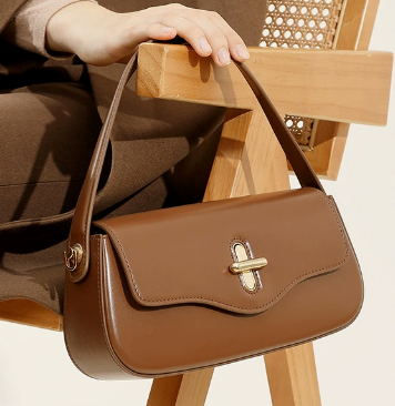 2961 Baguette Bag – Cowhide Leather