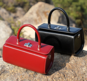 2983 Mini Box Bag – Cowhide Leather