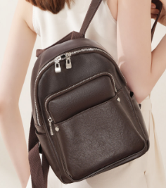 3021 Large-Capacity Backpack – Full Grain Cowhide Leather