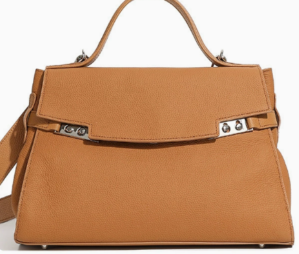3075 Minimalist Large-Capacity Shoulder Bag – Full Grain Cowhide Leather