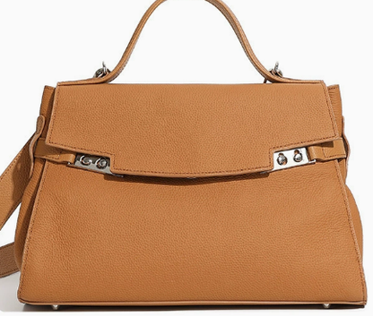 3075 Minimalist Large-Capacity Shoulder Bag – Full Grain Cowhide Leather
