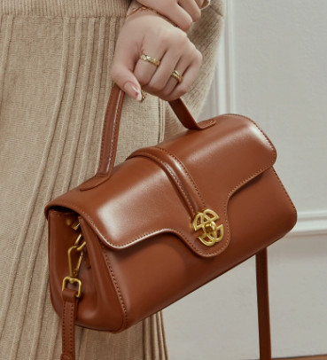 3201 Crossbody Bag – Split Cowhide Leather