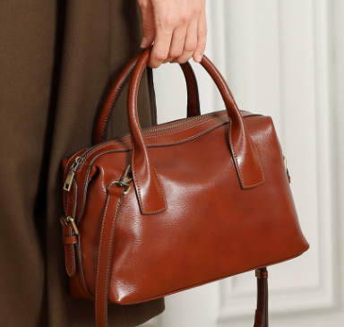 3202 Bowling Bag – Full Grain Cowhide Leather