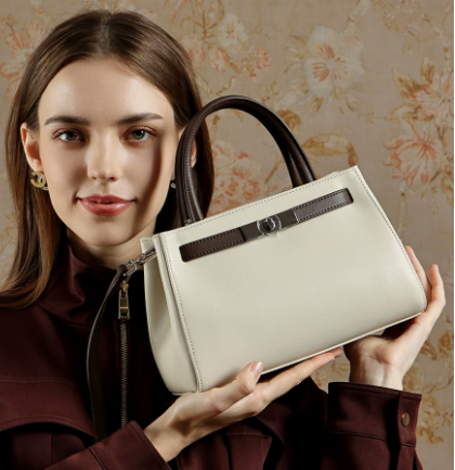 3352 Tote Bag – Split Cowhide Leather