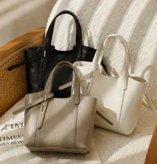 3380 Bucket Bag – Full Grain Cowhide Leather