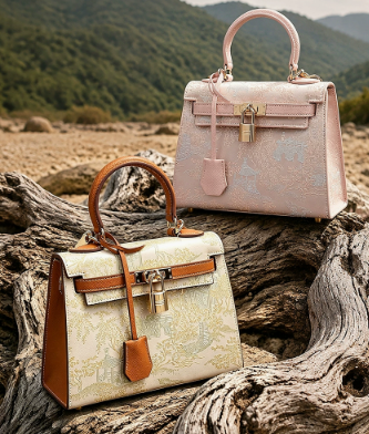 3538 Kelly Bag – Cowhide Leather