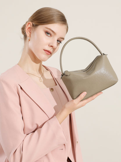 3006 Retro Pillow Bag – Full Grain Cowhide Leather