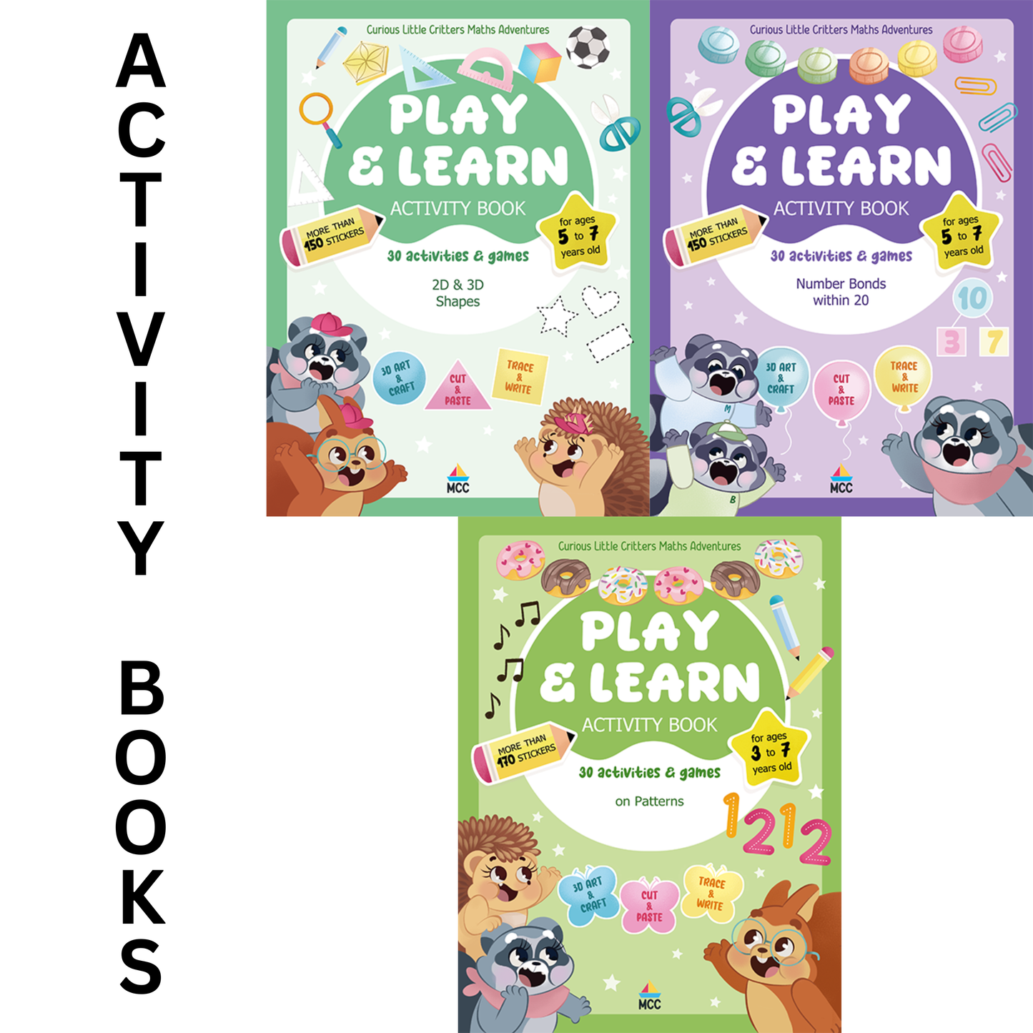 CURIOUS BUILDERS BUNDLE (6 BOOKS) [4Years On]