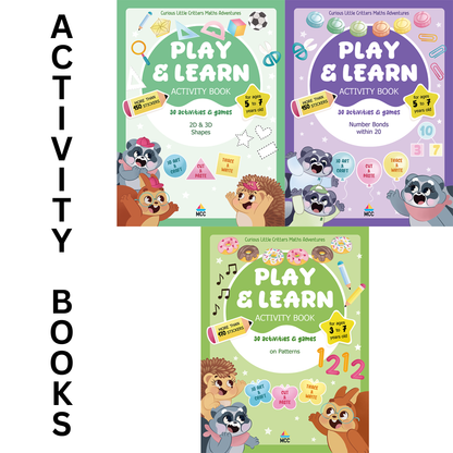 CURIOUS BUILDERS BUNDLE (6 BOOKS) [4Years On]
