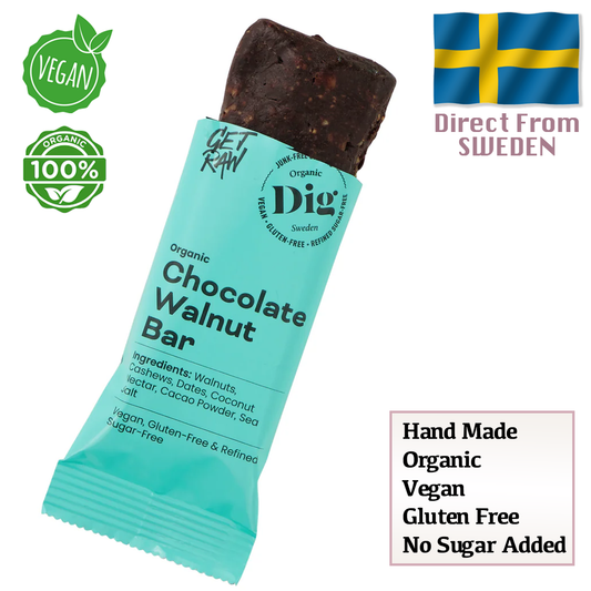Dig Organic Chocolate Walnut Bar 42g