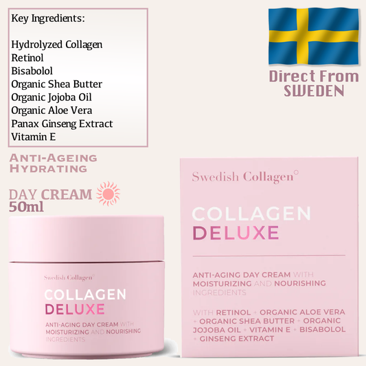 Swedish Collagen Deluxe Retinol DAY Cream 50ml