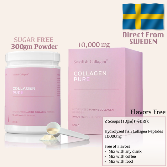 Swedish Collagen Pure 300gm (Tasteless)