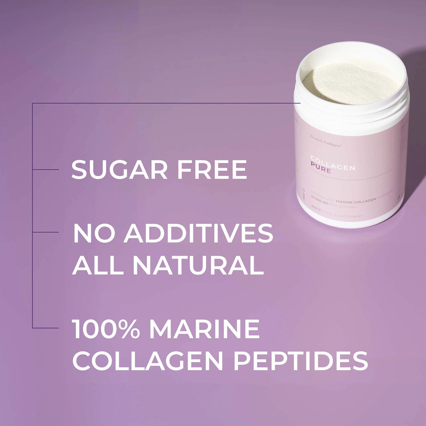 Swedish Collagen Pure 300gm (Tasteless)
