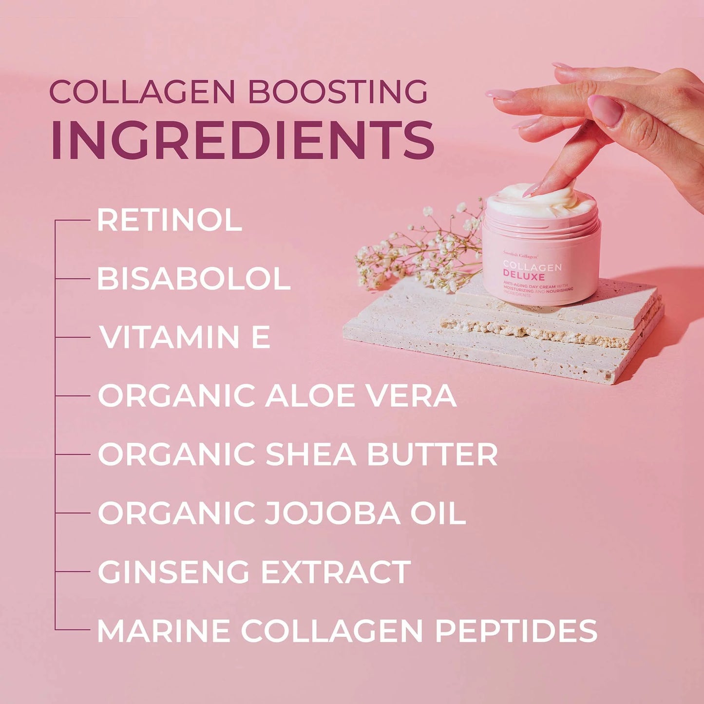 Swedish Collagen Deluxe Retinol DAY Cream 50ml
