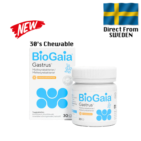 BioGaia, Gastrus (Gastric Health) 30 Chewable (Tangerine)