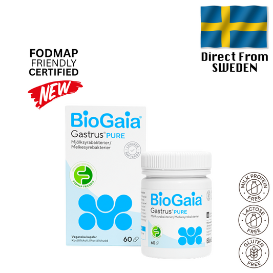 BioGaia, Gastrus PURE (Gastric Health) 60 Capsules